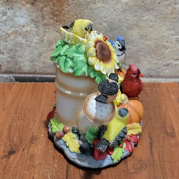 Bradford Exchange Touch Activated Songbirds Sculpture Autumns Overture A 1230 - Picture 9 of 13